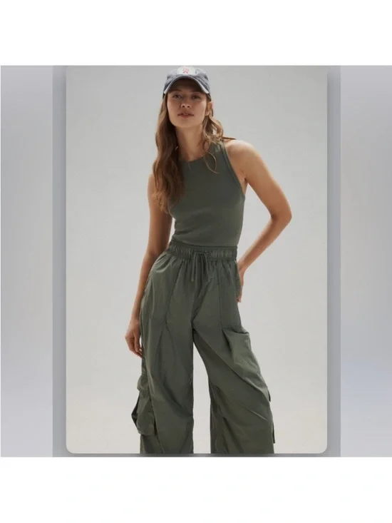 Anthropologie daily practice messa jumpsuit size LP - Picture 2 of 10